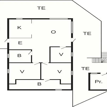 7 Person In Сasa de vacaciones Klokkarvik
